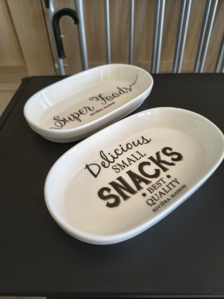 Set van 2 Rivièra Maison tapas schaaltjes, Huis en Inrichting, Ophalen