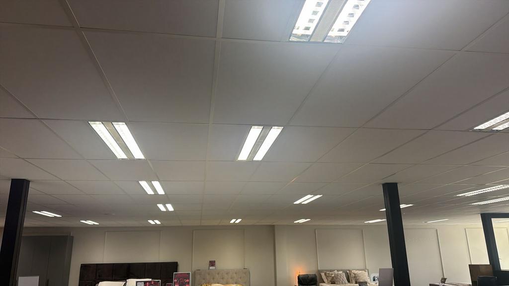 Plafondplaten 60x120 cm - systeemplafond, Doe-het-zelf en Verbouw, Platen en Panelen, Ophalen, Gebruikt, Overige materialen, Minder dan 20 mm