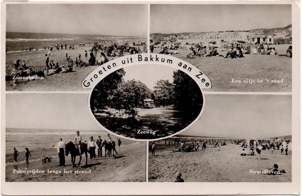 Bakkum Groeten uit Bakkum aan Zee, Ophalen of Verzenden, Gelopen, Noord-Holland