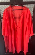 Rood doorzichtig vestje, Ophalen of Verzenden, Zo goed als nieuw, Rood, Trui of Vest