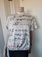 Summum Blouse Wit met Print en Wijde Mouwen Maat M/38, Kleding | Dames, Blouses en Tunieken, Maat 38/40 (M), Summum, Wit, Ophalen of Verzenden