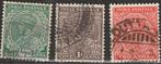India Michel nr. 135-137 Gebruikt, Verzenden, Gestempeld, Zuid-Azië