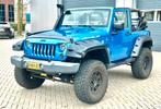 ‼️JEEP WRANGLER JK 3.8 V6 EXTREME ICE BLUE HARD/SOFTTOP‼️, Auto's, Jeep, 3778 cc, Euro 5, Stof, 1800 kg