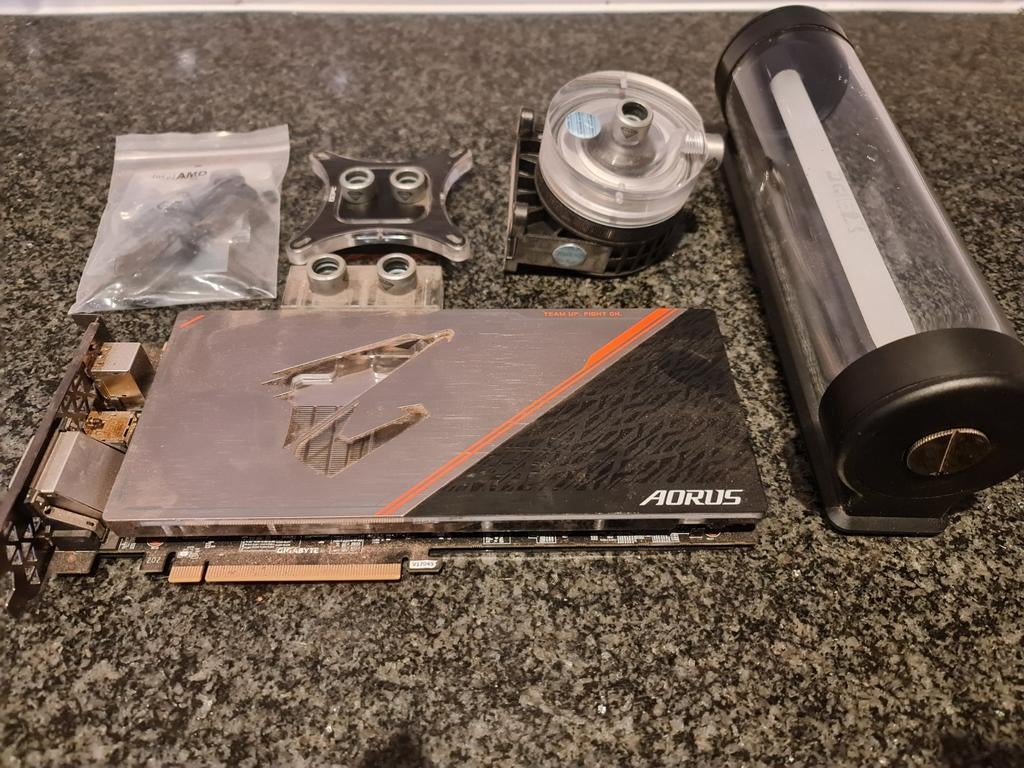 AORUS GeForce GTX 1080 Ti Waterforce WB Xtreme Edition 11G, Computers en Software, Videokaarten, Ophalen, GDDR5, PCI-Express 3