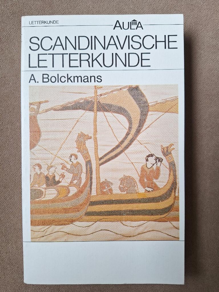 A. Bolckmans	Scandinavische letterkunde		nieuwstaat, Boeken, Ophalen of Verzenden, Alpha, Zo goed als nieuw, HBO