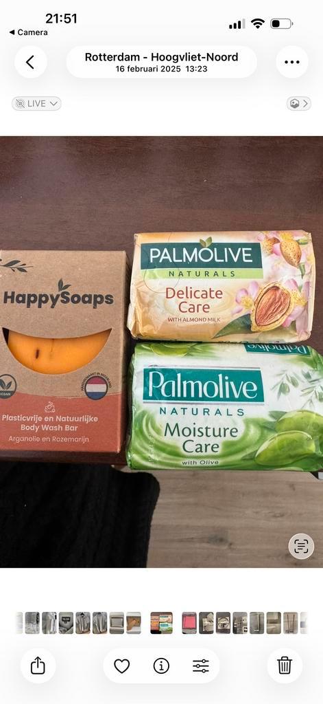 HappySoaps Body Wash Bar & Palmolive Zeep, Sieraden, Tassen en Uiterlijk, Uiterlijk | Lichaamsverzorging, Nieuw, Bad & Douche