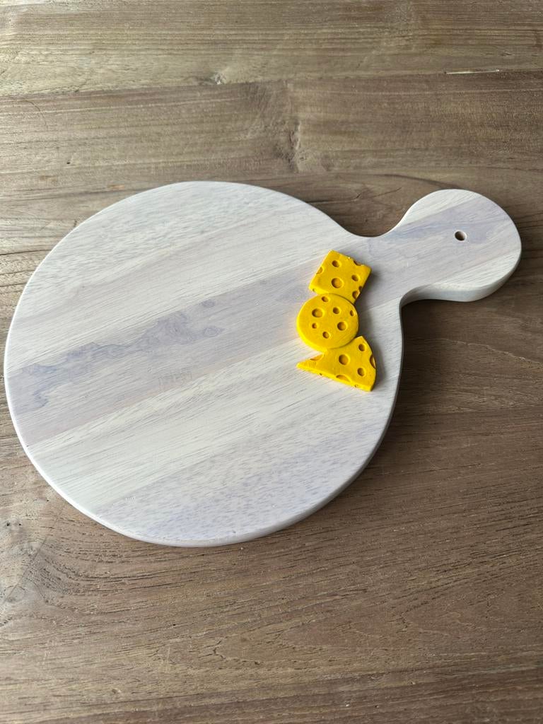 Gezellige houten kaas plank, snijplank, Ophalen of Verzenden, Nieuw