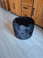 Zwarte poef diameter 45cm, Ophalen, Minder dan 50 cm, Rond, Nieuw