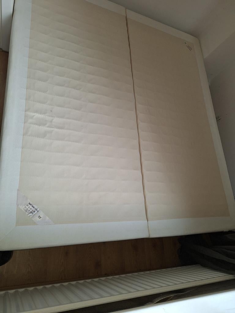Boxspring 2x eenpersoons, Huis en Inrichting, Slaapkamer | Boxsprings, Gebruikt, 90 cm, Tweepersoons, Ophalen of Verzenden