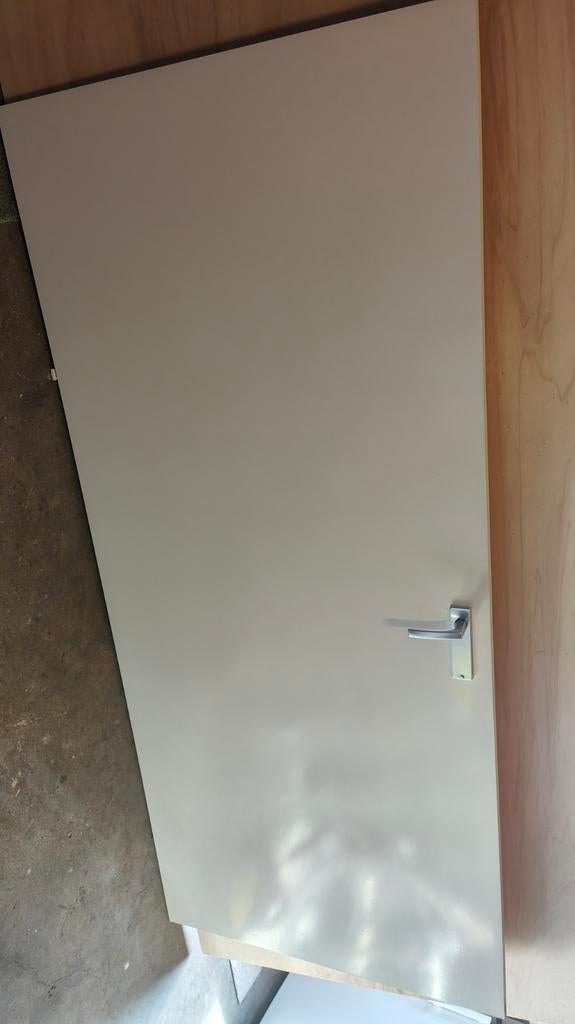 Opdekdeur linksdraaiend 211.5x93 cm, Ophalen, Gebruikt, 80 tot 100 cm, Binnendeur