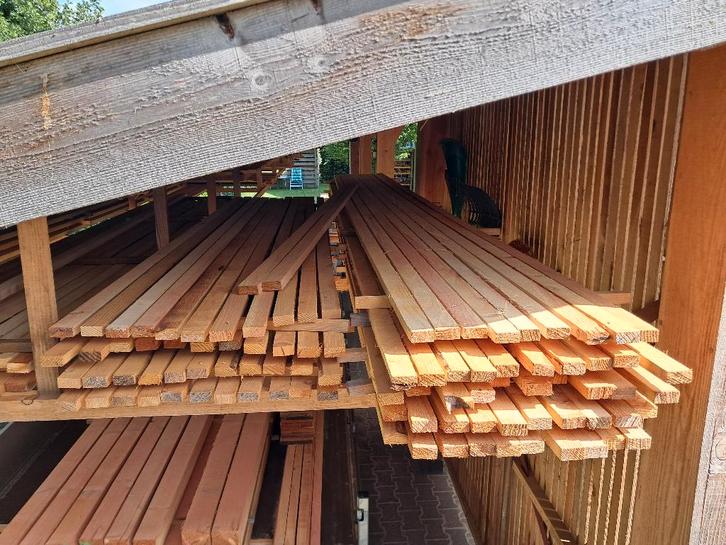 Douglas panlatten 22x45 div lengtes vanaf € 0,65 / m, Tuin en Terras, Palen, Balken en Planken, Nieuw, Overige typen, 250 cm of meer