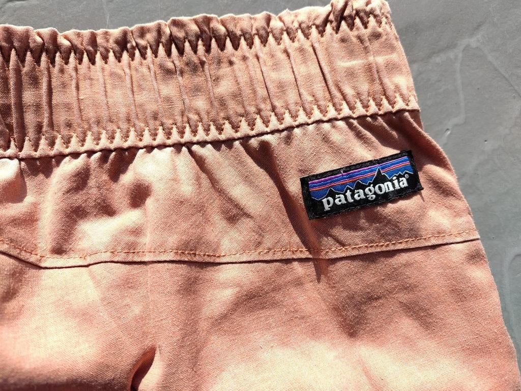 Comfortabele en trendy oranje Patagonia broek - Maat S, Patagonia, Oranje, Ophalen of Verzenden, Zo goed als nieuw
