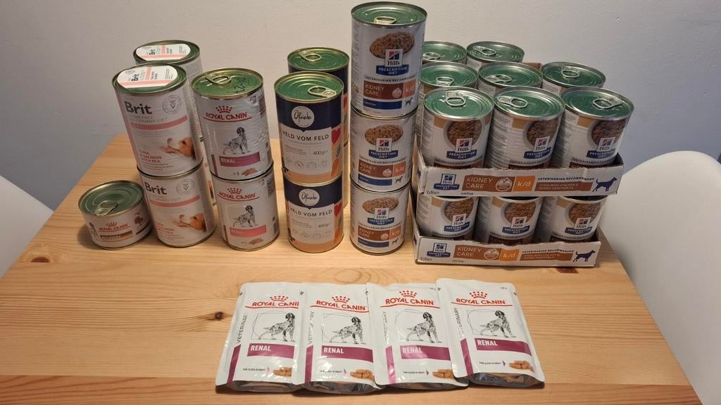 Nierdieët hond, Ophalen, Hond