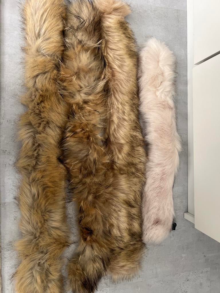 Diverse ongebruikte bontkraag bontkragen voor jas, Ophalen of Verzenden, Nieuw