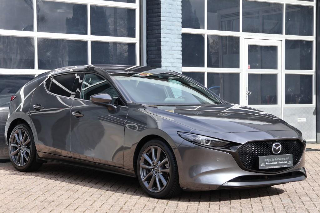 Mazda 3 2.0 e-SkyActiv-G M hybrid automaat 47547 kilometer, Auto's, 1998 cc, Gebruikt, 4 cilinders, Met garantie (alle)