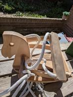 Houten schommel paard, Ophalen, Gebruikt, Schommel