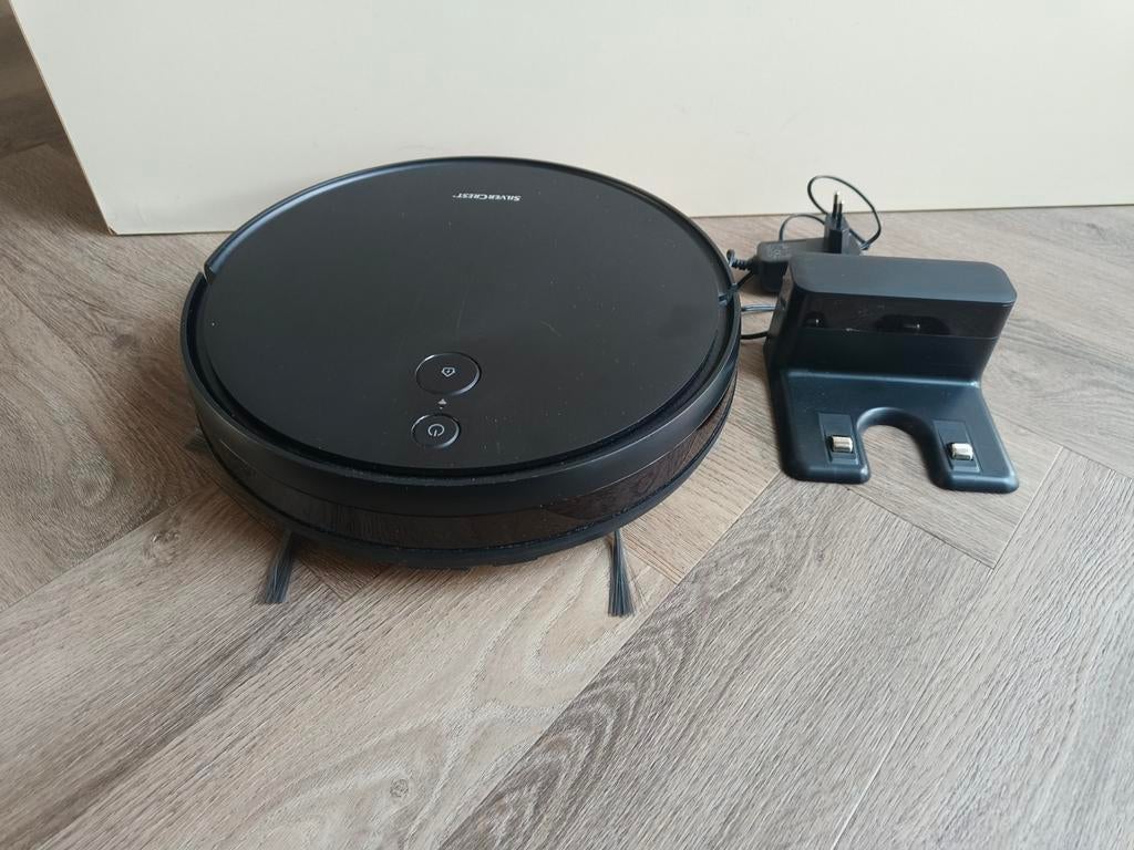 Silvercrest Robotstofzuiger met laadstation, Ophalen of Verzenden, Zo goed als nieuw, Robotstofzuiger, Minder dan 1200 watt