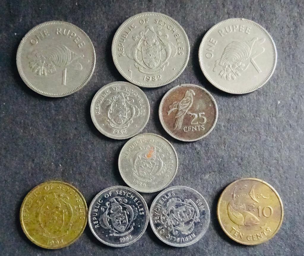 Munten Seychelles, Postzegels en Munten, Munten | Afrika, Verzenden, Overige landen