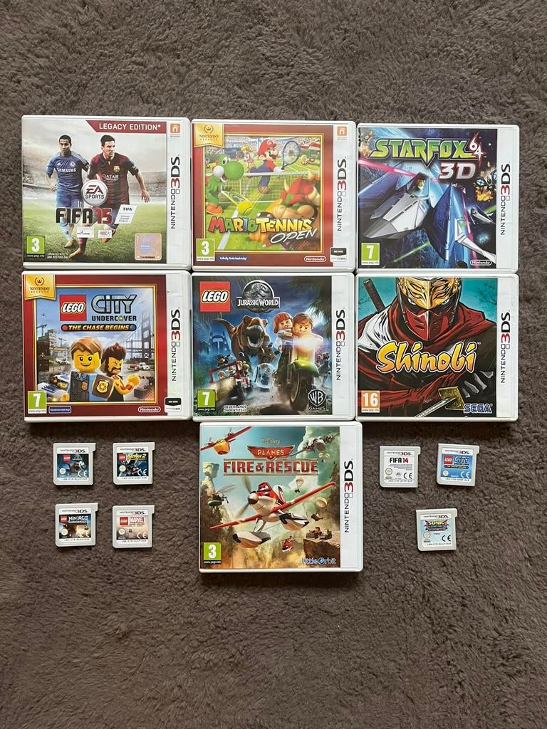 14 Nintendo 3DS Spelletjes, Avontuur en Actie, 1 speler, Ophalen of Verzenden, Zo goed als nieuw