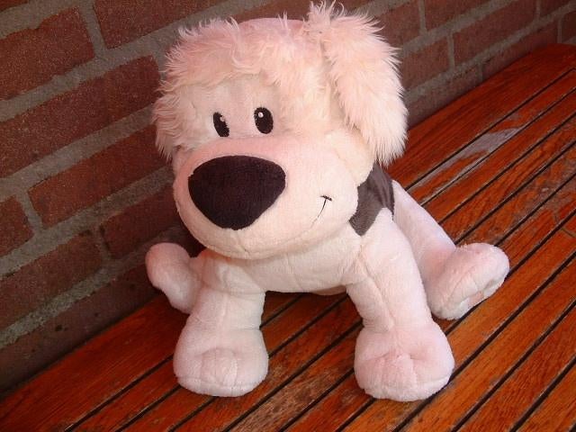 STUDIO 100 DAG ALLEMAAL SAMSON HOND VELOURS WIT ME, Ophalen of Verzenden, Nieuw, Overige typen