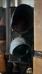 Uniek Vintage Stoplicht - verkeerslicht - Lamp mancave, Ophalen, Gebruikt