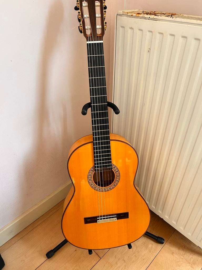 Esteve klassieke gitaar 6F met harde hoes, Ophalen, Gebruikt, Klassieke of Spaanse gitaar