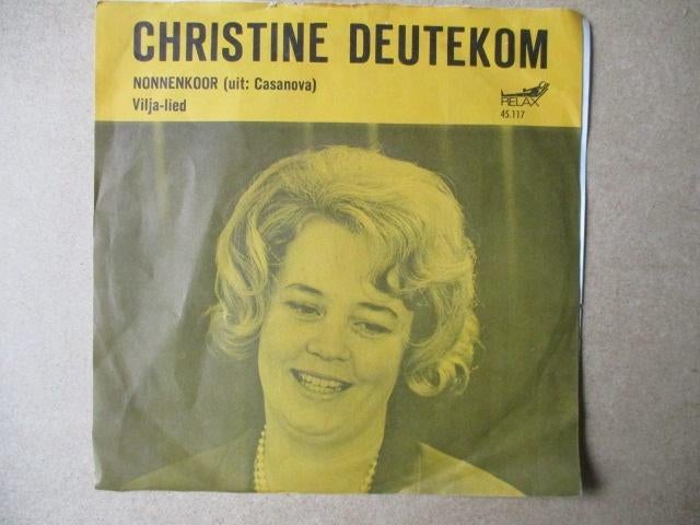 s0160 christine deutekom - nonnenkoor, Ophalen, Gebruikt, Overige genres, 7 inch