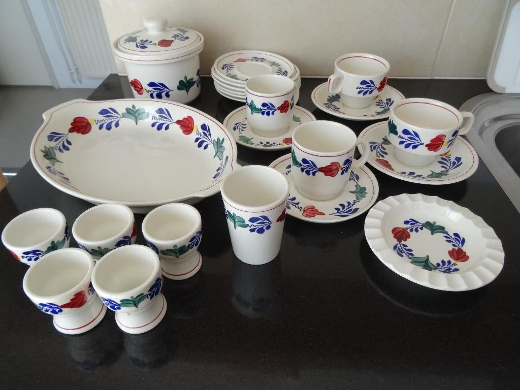 boerenbont servies, Ophalen, Zo goed als nieuw