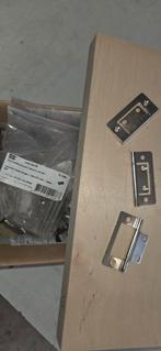 Louvredeur scharnieren 50x18mm/ 26x11.5mm, Ophalen of Verzenden, Nieuw