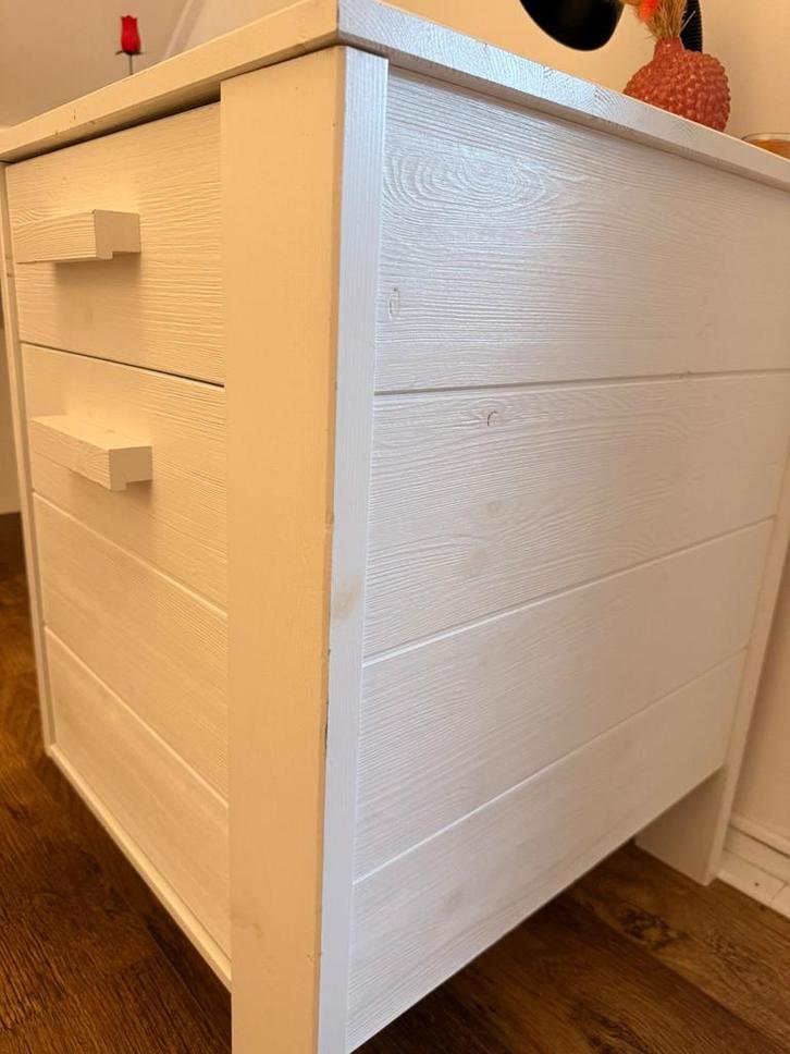 Wood Robin bureau - 74x141x59 cm, Huis en Inrichting, Bureaus, Zo goed als nieuw, Bureau, Ophalen