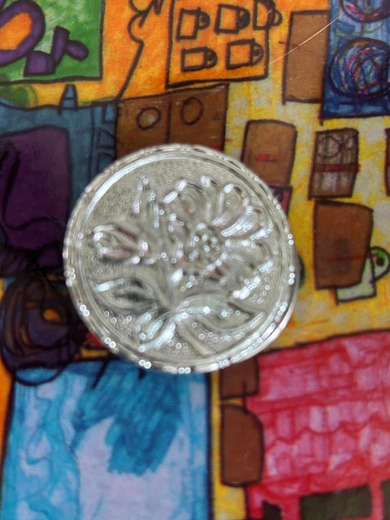 Vintage sjaalclip bloem, Overige materialen, Gebruikt, Minder dan 4 cm, Ophalen of Verzenden