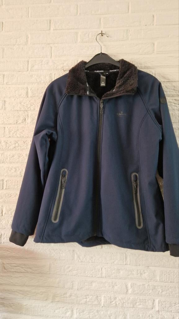 Kjelvic jas, Kleding | Dames, Jassen | Winter, Ophalen of Verzenden, Zo goed als nieuw, Zwart