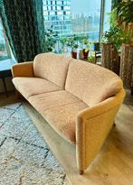 Leolux 3-zitsbank geel bouclé vintage jaren '60 Deens design, Ophalen, Gebruikt, 150 tot 200 cm, Driepersoons