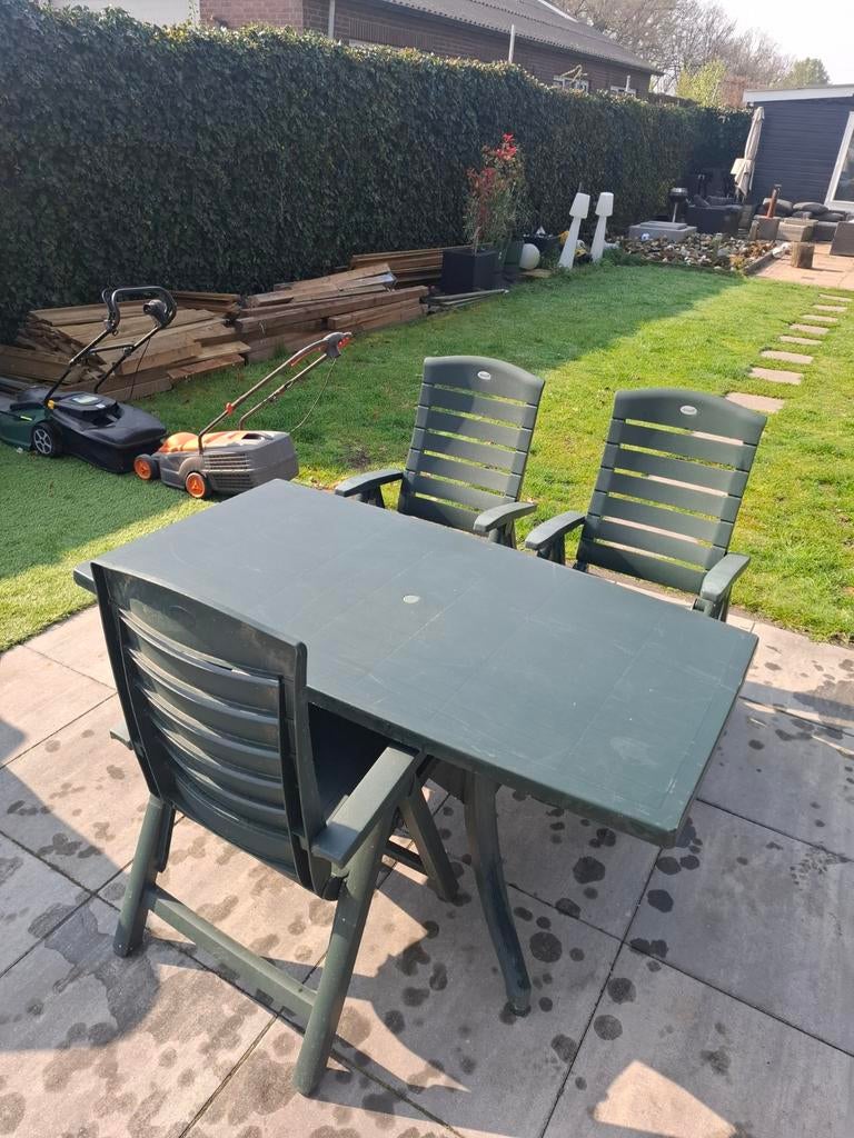 Hartman tuinset, Tuin en Terras, Ophalen, Gebruikt, Kunststof