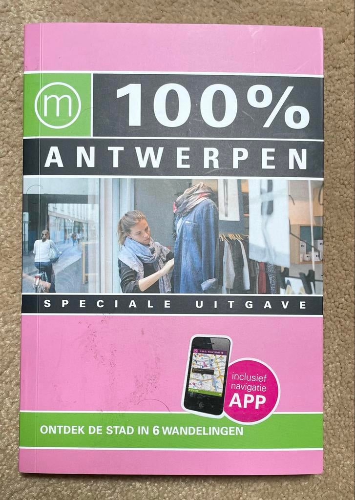 100% Antwerpen reisgids, Boeken, Europa, Ophalen of Verzenden, Reisgids of -boek, Gelezen