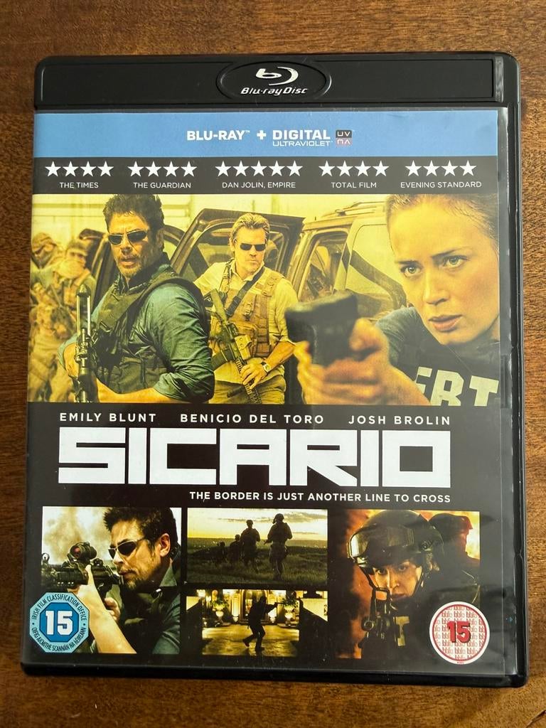 Blu Ray Sicario, Cd's en Dvd's, Blu-ray, Zo goed als nieuw, Actie, Ophalen of Verzenden