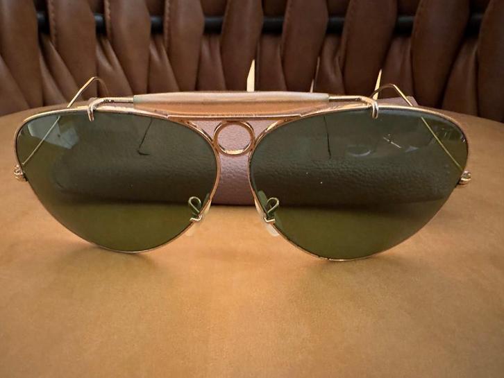 Vintage B&L Ray-ban zonnebril Outdoorsman Shooter 62mm OS6, Sieraden, Tassen en Uiterlijk, Zonnebrillen en Brillen | Heren, Gebruikt