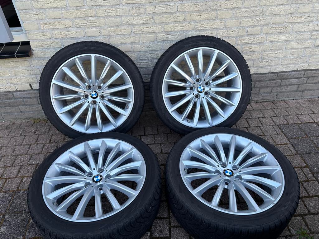 BMW 5 Serie (G30) winterbanden 19 inch, Gebruikt, Banden en Velgen, Winterbanden, Personenwagen