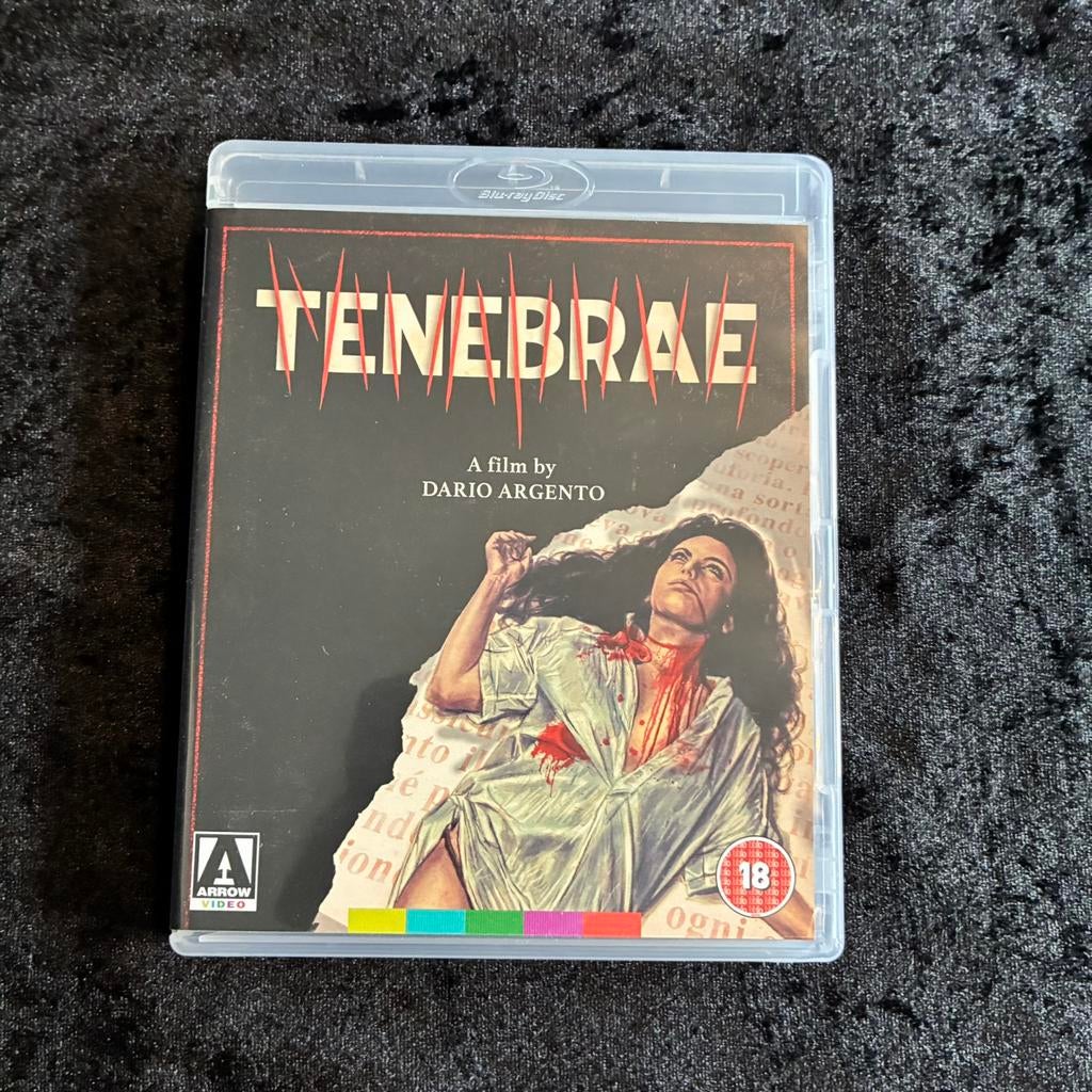 Tenebrae - Arrow Video (Blu-Ray Disc), Ophalen of Verzenden, Zo goed als nieuw, Overige genres