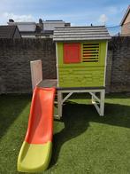 Smoby speelhuisje met glijbaan - goed onderhouden, Ophalen, Gebruikt, Plastic