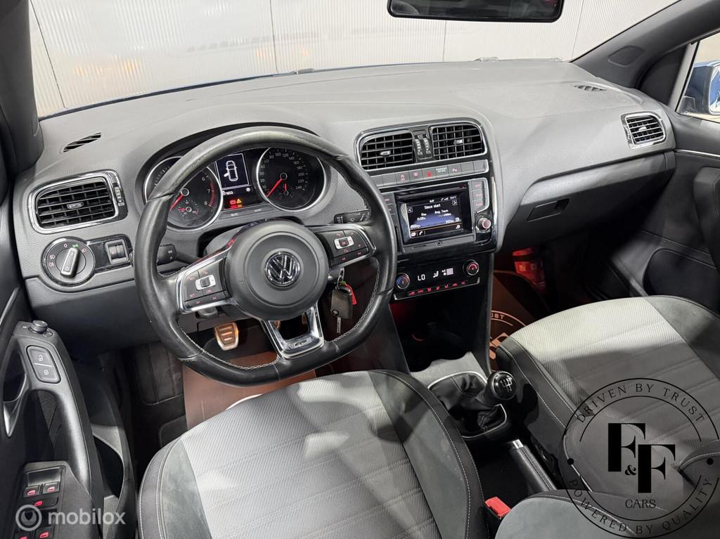 Volkswagen Polo 1.2 TSI Original Full R Line IN en UIT, Stof, Gebruikt, 4 cilinders, Blauw
