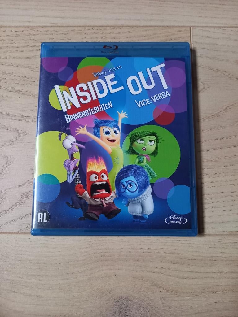 Walt Disney Pixar Inside Out origineel, Cd's en Dvd's, Blu-ray, Ophalen of Verzenden, Zo goed als nieuw, Tekenfilms en Animatie