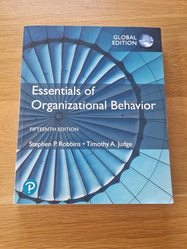 Essentials of organizational behavior, Ophalen