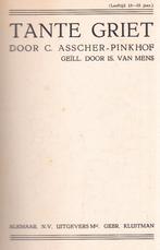 Asscher-Pinkhof, C. - Tante Griet (1934 1e dr.), Ophalen of Verzenden