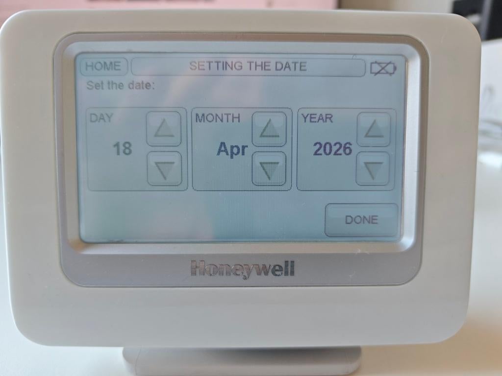 Honeywell EvoHome Evotouch bedieningsinterface ATC928, Ophalen of Verzenden, Slimme thermostaat, Gebruikt