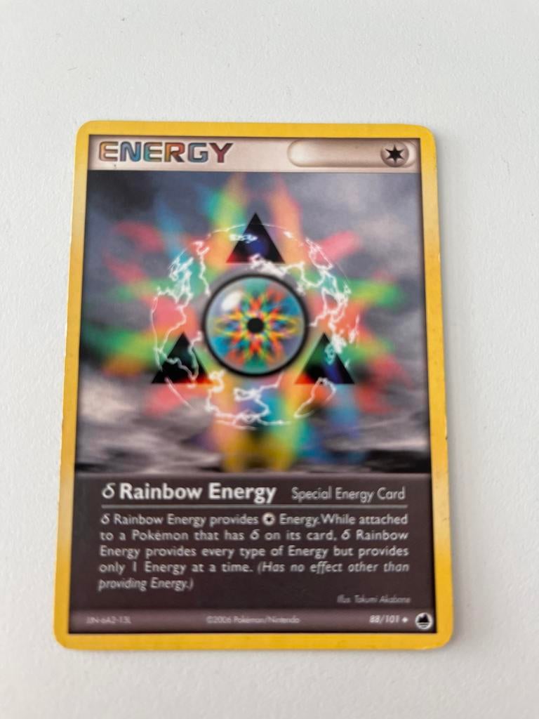 Pokémon Rainbow Energy Kaart 88/101 (2006), Ophalen of Verzenden, Zo goed als nieuw, Losse kaart