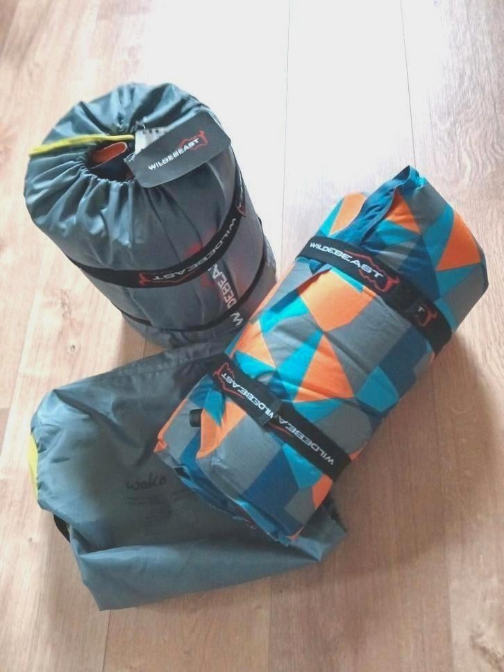 🍀 2 Wildebeast Waka 3.8 slaapmatten - Nieuw!, Ophalen of Verzenden, Nieuw, 1-persoons