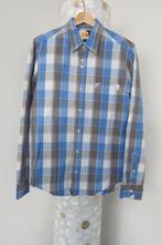 Hugo boss overhemd boss orange m geblokt, Blauw, Zo goed als nieuw, Schipluidenlaan 20 5035KJ Tilburg, Hugo Boss