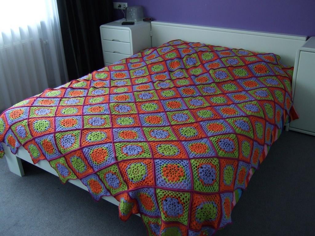 Gehaakte sprei voor tweepersoonsbed, Ophalen, Tweepersoons, Overige typen