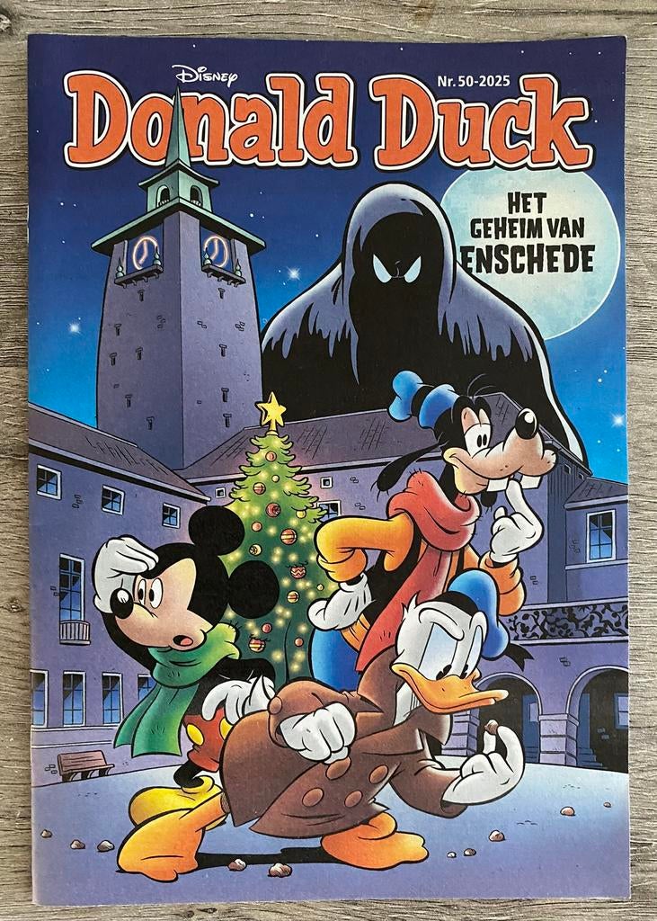 Donald Duck nr 50 2025. Het geheim van Enschede, Boeken, Eén comic, Ophalen of Verzenden, Zo goed als nieuw, Europa